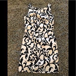 B Smart open back tank dress